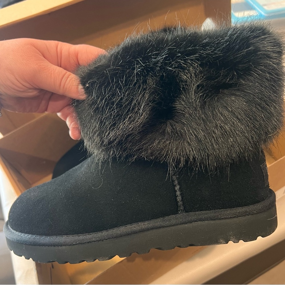 UGG Black Mini Blakeley Boots